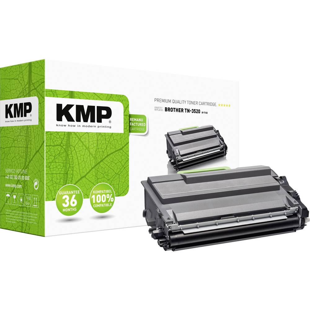 KMP Toner náhradní Brother TN-3520 kompatibilní černá 20000 Seiten B-T102 1263,3700