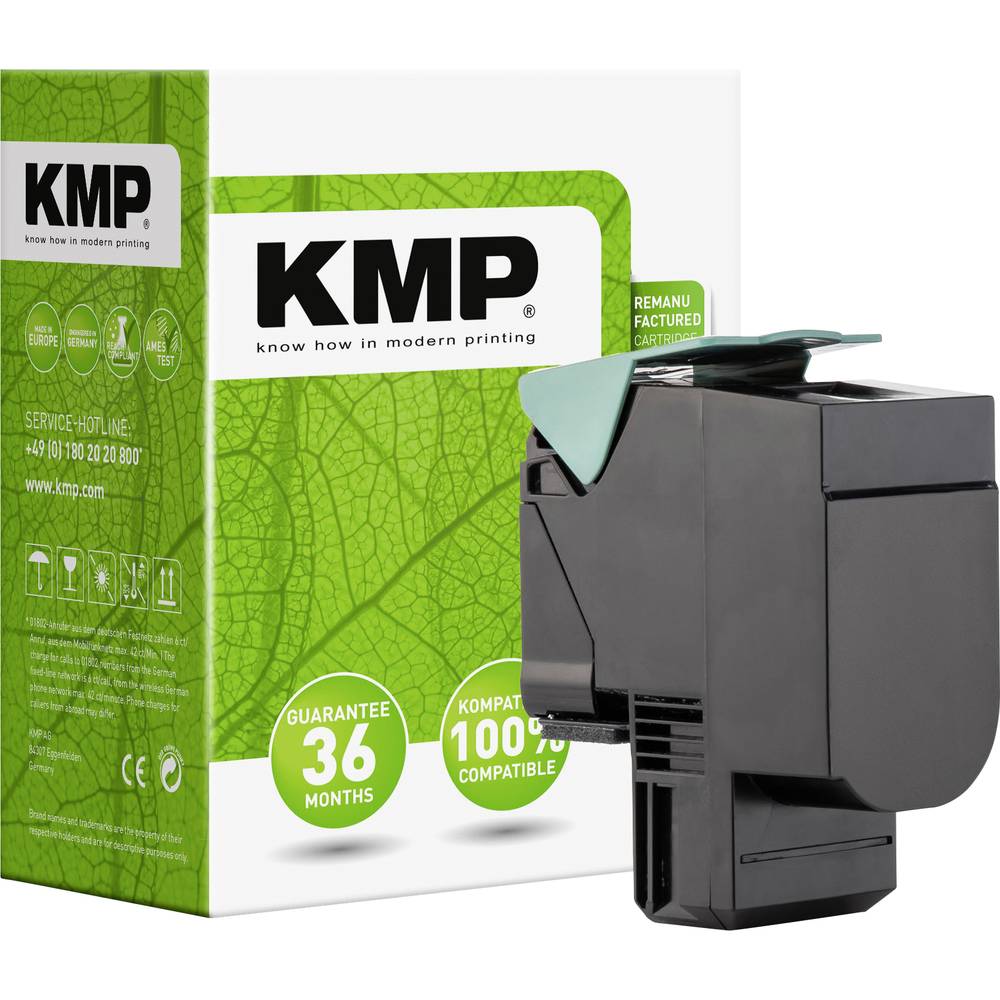 KMP Toner náhradní Lexmark 71B20K0 kompatibilní černá 3000 Seiten L-T110B 3930,2000