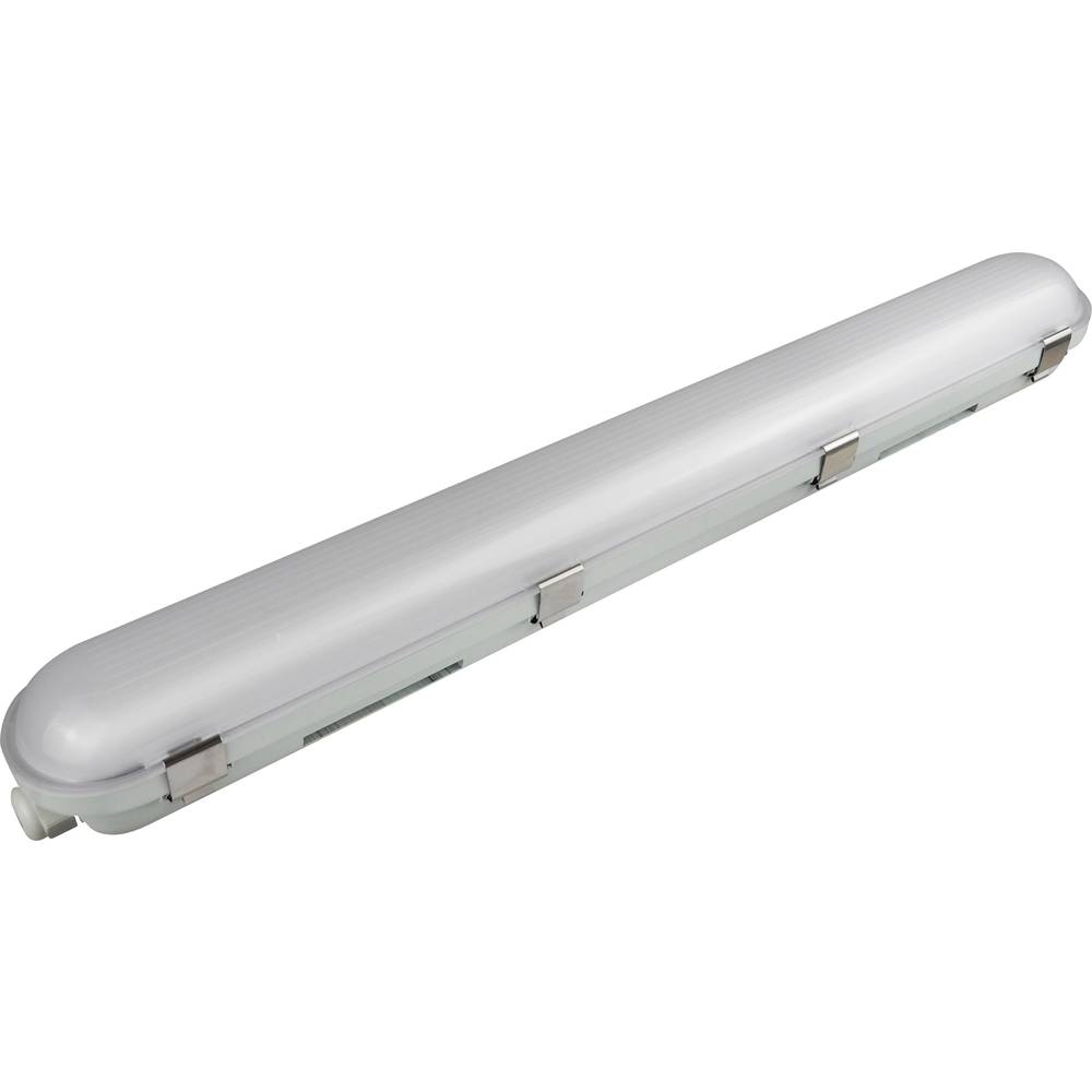 mlight 81-1334 LED světlo do vlhkých prostor Energetická třída (EEK2021): D (A - G) LED 18 W bílá šedá