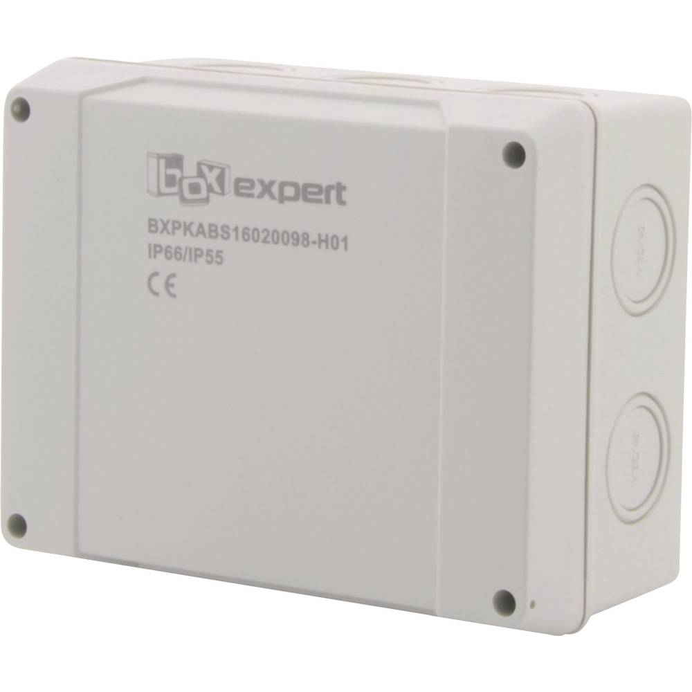 Boxexpert BXPKABS16020098-H01 instalační rozvodnice 160 x 200 x 98 ABS světle šedá 5 ks