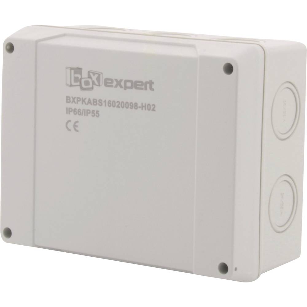 Boxexpert BXPKABS16020098-H02 instalační rozvodnice 160 x 200 x 98 ABS světle šedá 5 ks