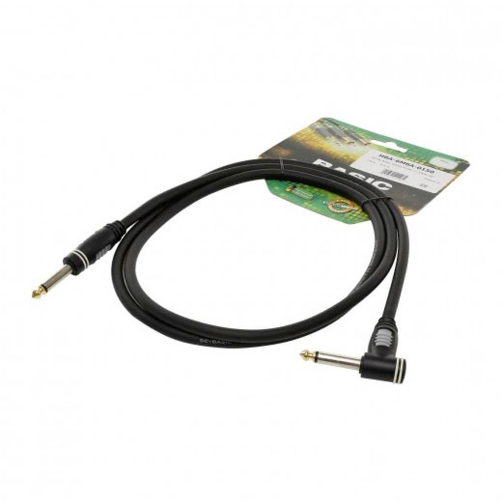 Sommer Cable HBA-6M6A-0150 jack audio kabel [1x jack zástrčka 6,3 mm (mono) - 1x jack zástrčka 6,3 mm (mono)] 1.50 m čer