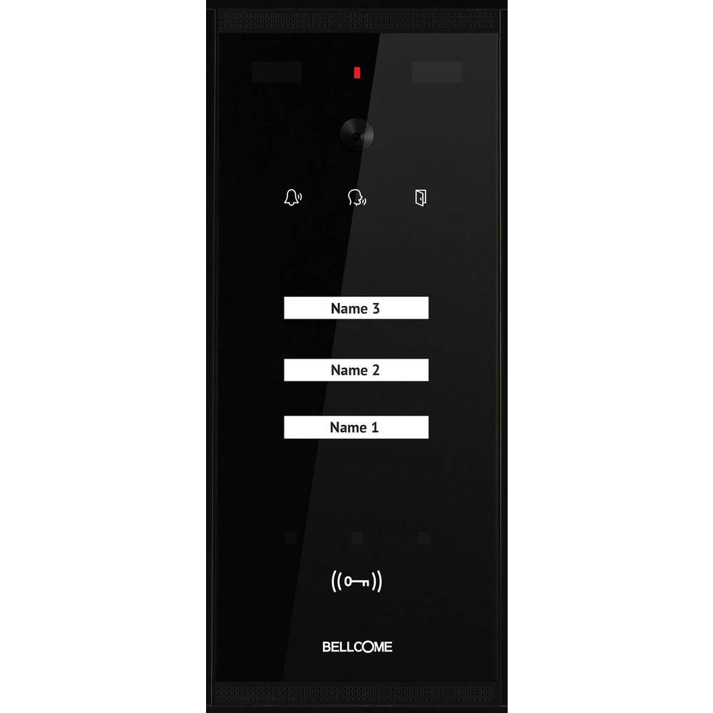 Bellcome Advanced domovní video telefon kabelový venkovní jednotka 1 ks černá