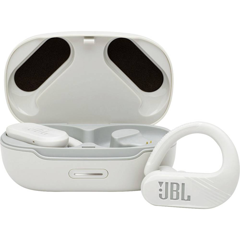 JBL Endurance Peak II Bluetooth® sportovní špuntová sluchátka do uší odolné vůči potu, voděodolná bílá