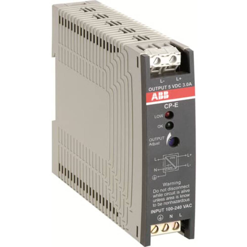 ABB CP-E 24/0.75 síťový zdroj na DIN lištu, 0.75 A