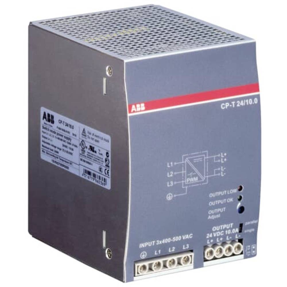 ABB CP-T 24/10.0 síťový zdroj na DIN lištu, 10 A