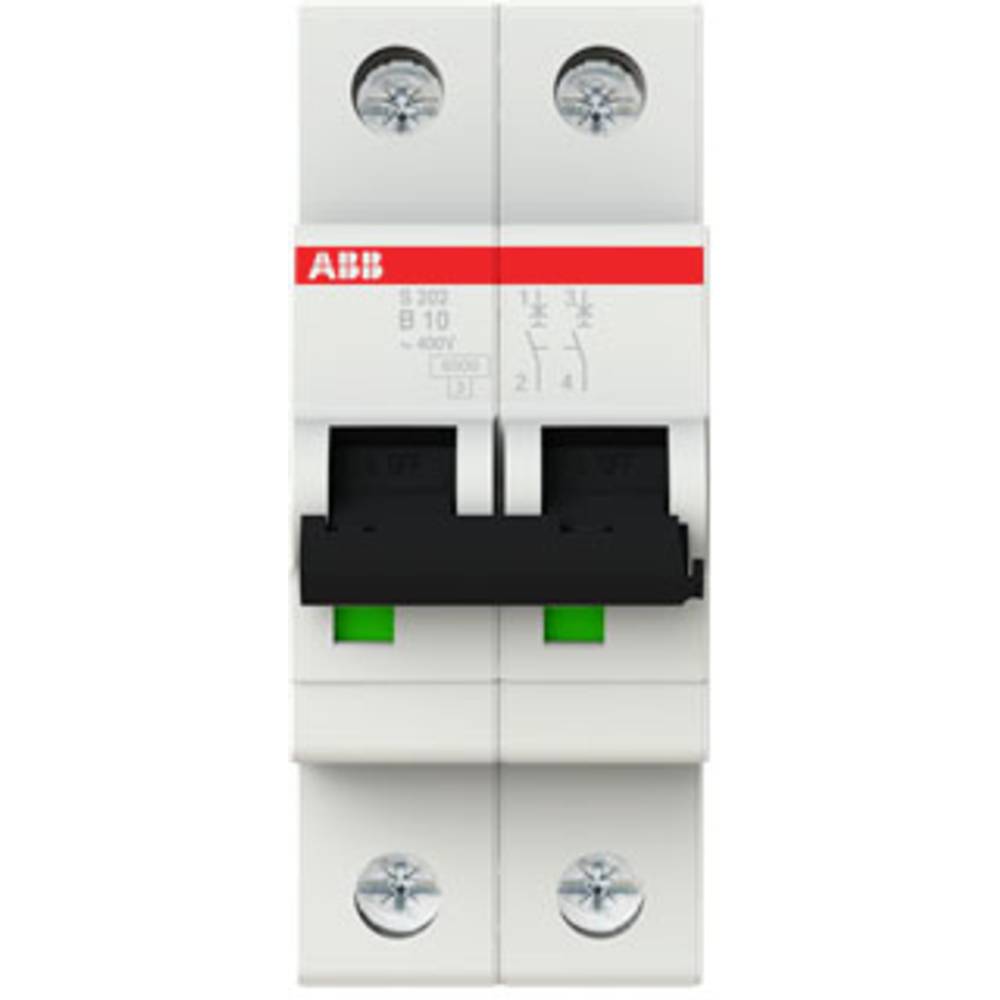 ABB 2CDS252001R0105 S202-B10 elektrický jistič 2pólový