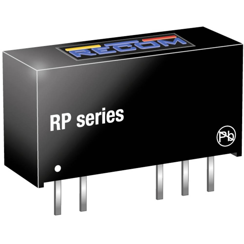 RECOM RP-0505D DC/DC měnič napětí do DPS 5 1 W Počet výstupů: 2 x Obsah 1 ks