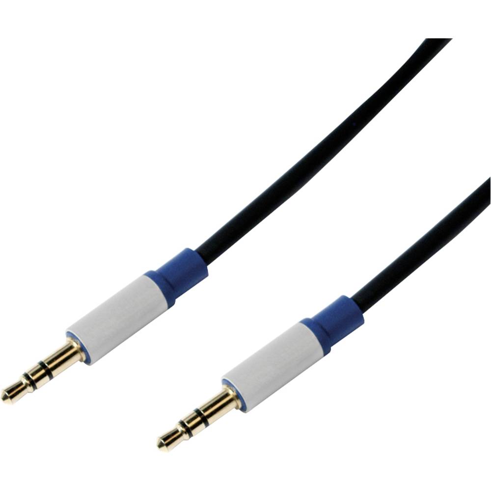 LogiLink BASC15 jack audio kabel 1.50 m tmavě modrá (matná)