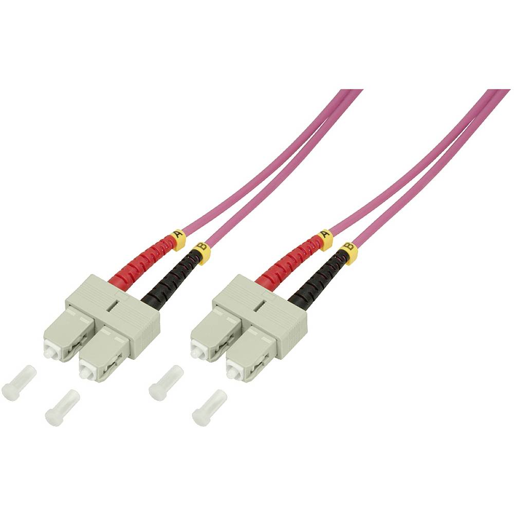 LogiLink FP4SC03 optické vlákno optické vlákno kabel 50/125 µ Multimode OM4 3.00 m