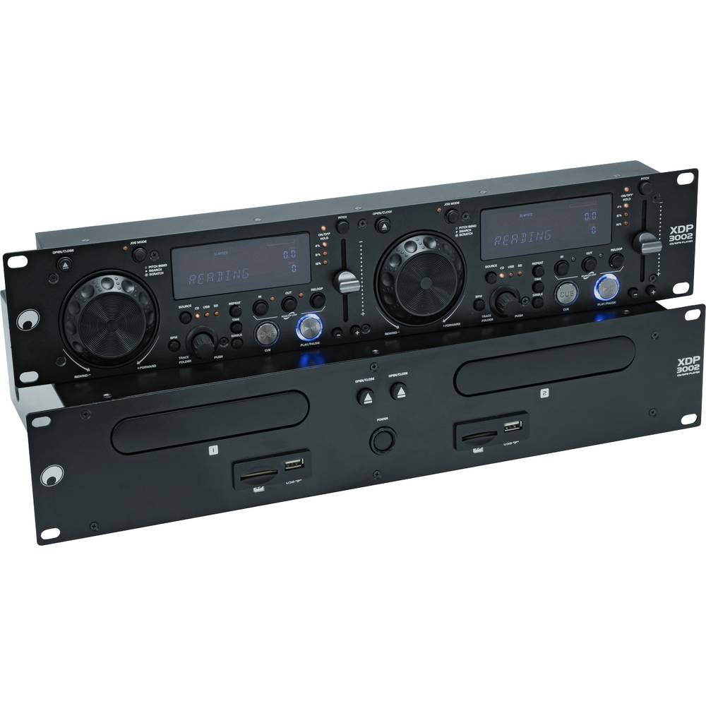 Omnitronic XDP-3002 DJ Double CD MP3 player