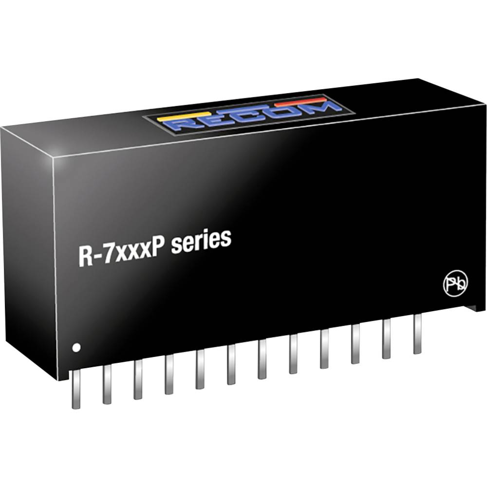 RECOM R-725.0P DC/DC měnič napětí do DPS 2 A Počet výstupů: 1 x Obsahuje 1 ks