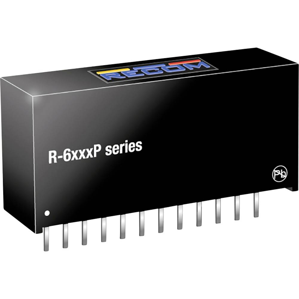 RECOM R-615.0P DC/DC měnič napětí do DPS 1 A Počet výstupů: 1 x Obsahuje 1 ks