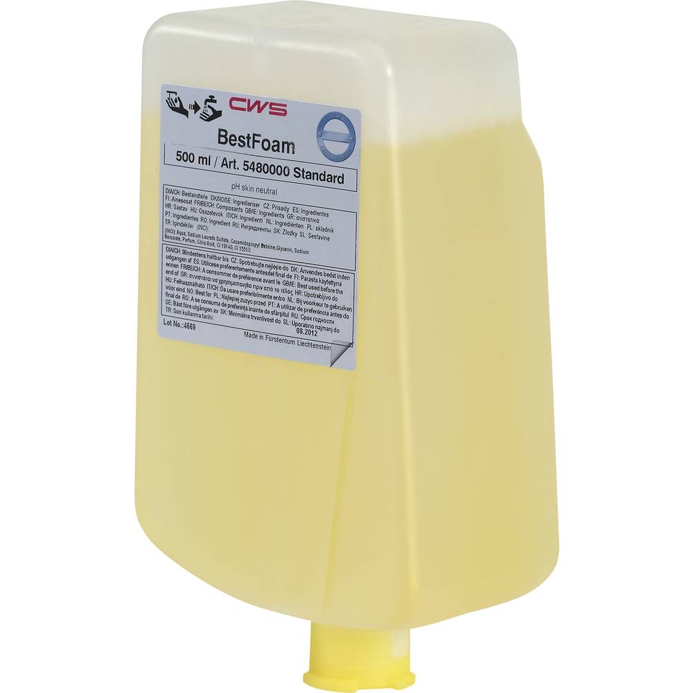 CWS Hygiene 5480000 Seifenkonzentrat Best Foam Standard HD5480 tekuté mýdlo 6 l 1 sada