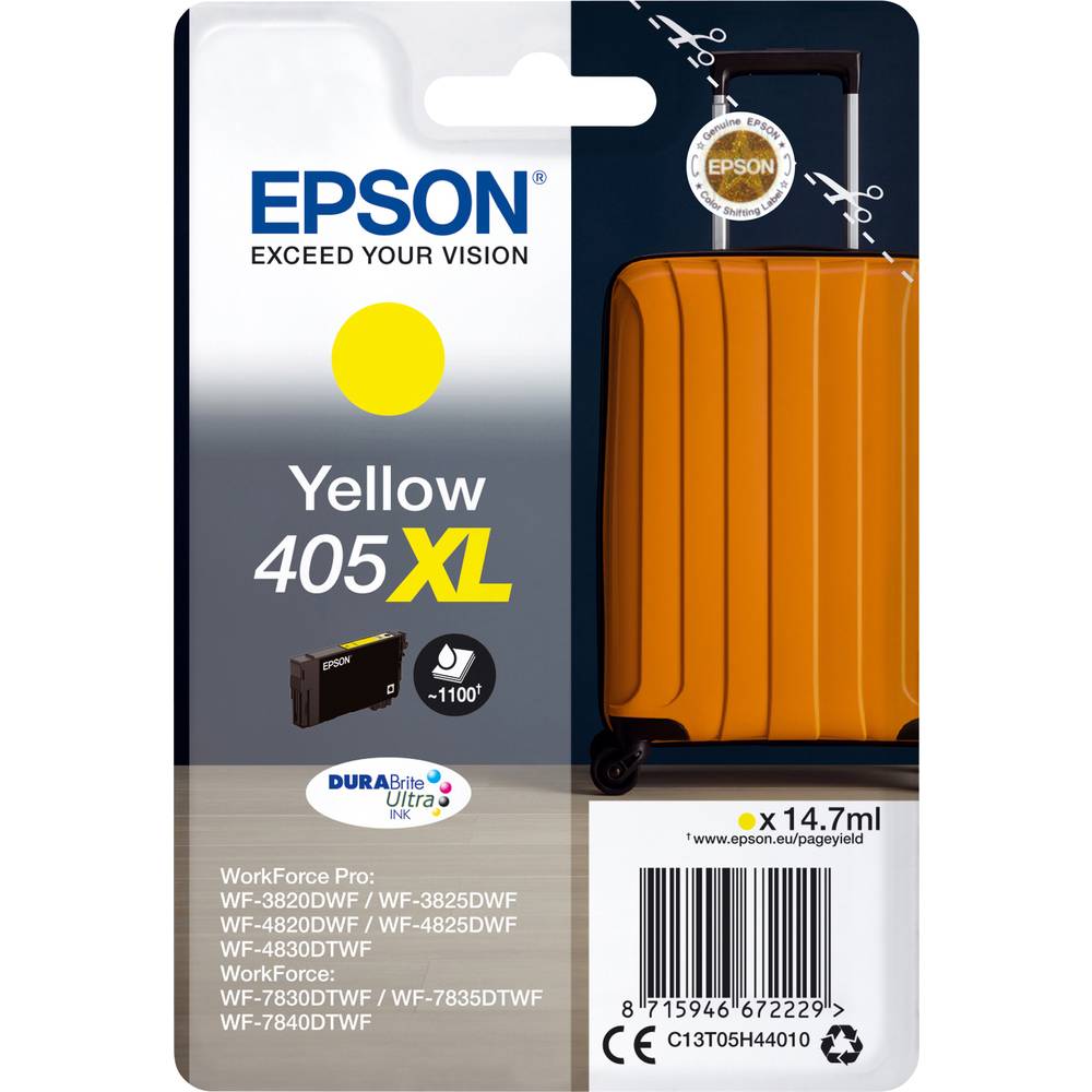 Epson Ink T05H4, 405XL originál žlutá C13T05H44010