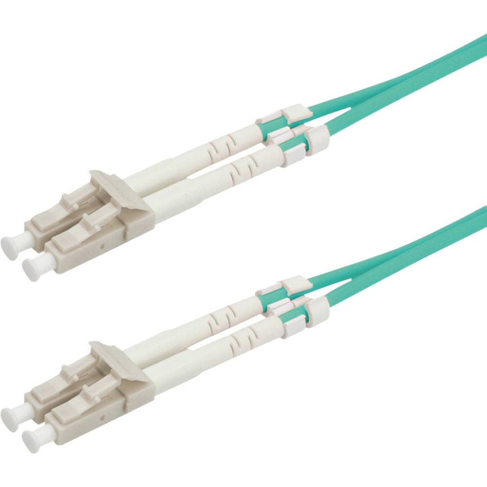 Roline 21.15.8700 optické vlákno optické vlákno kabel [1x zástrčka LC - 1x zástrčka LC] 50/125 µ Multimode OM3 0.50 m