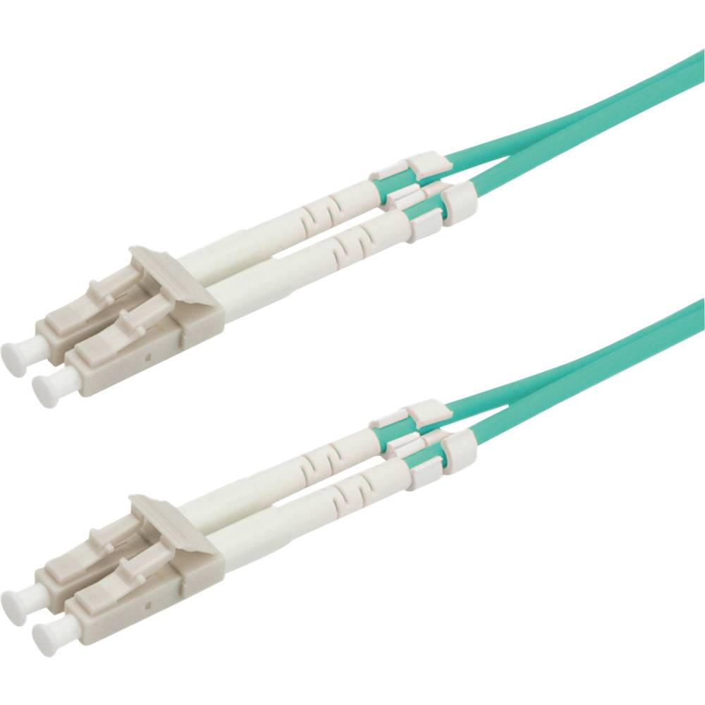 Value 21.99.8706 optické vlákno optické vlákno kabel [1x zástrčka LC - 1x zástrčka LC] 50/125 µ Multimode OM3 15.00 m