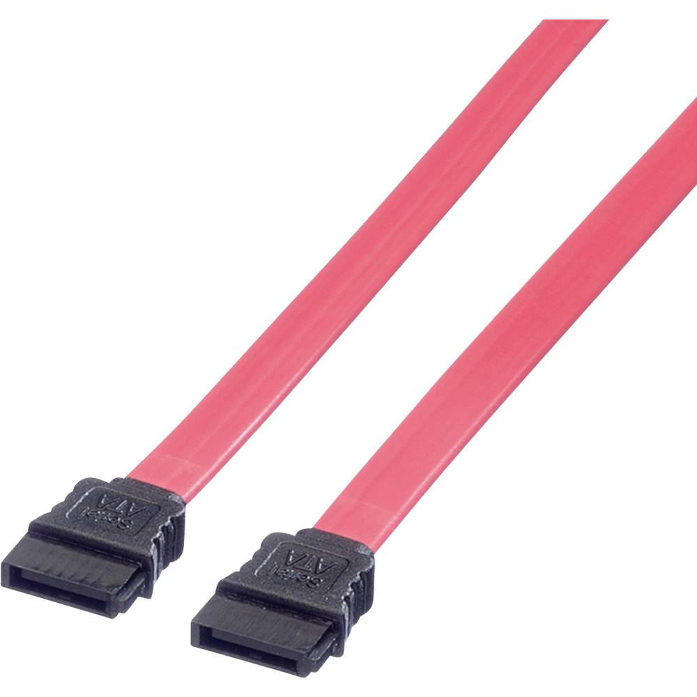 Roline PC kabel [1x SATA zástrčka 7-pólová - 1x SATA zástrčka 7-pólová] 0.50 m červená (jasná)