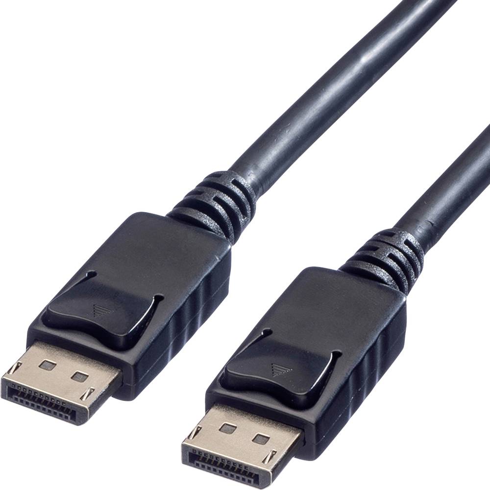 Value DisplayPort kabel Konektor DisplayPort, Konektor DisplayPort 3.00 m černá 11.99.5763 stíněný Kabel DisplayPort