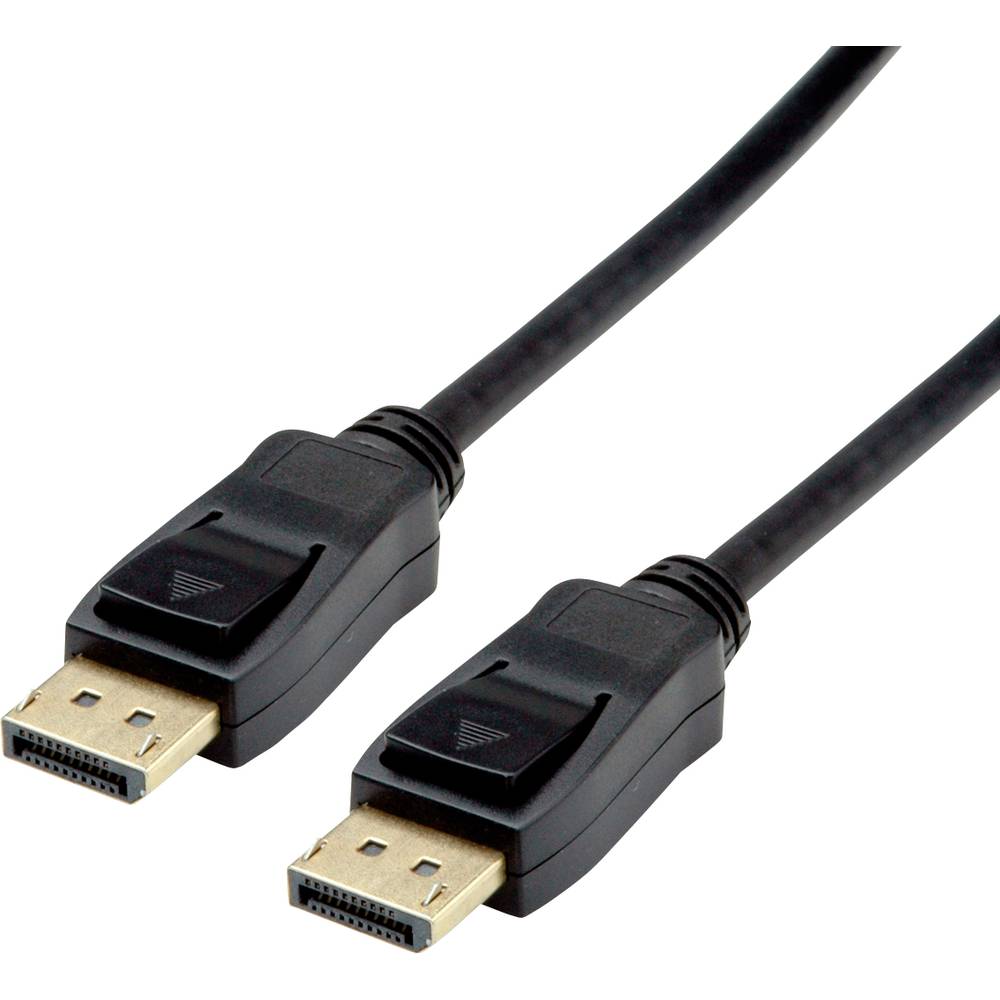 Value DisplayPort kabel Konektor DisplayPort, Konektor DisplayPort 2.00 m černá 11.99.5811 DisplayPort 1.4 Kabel Display