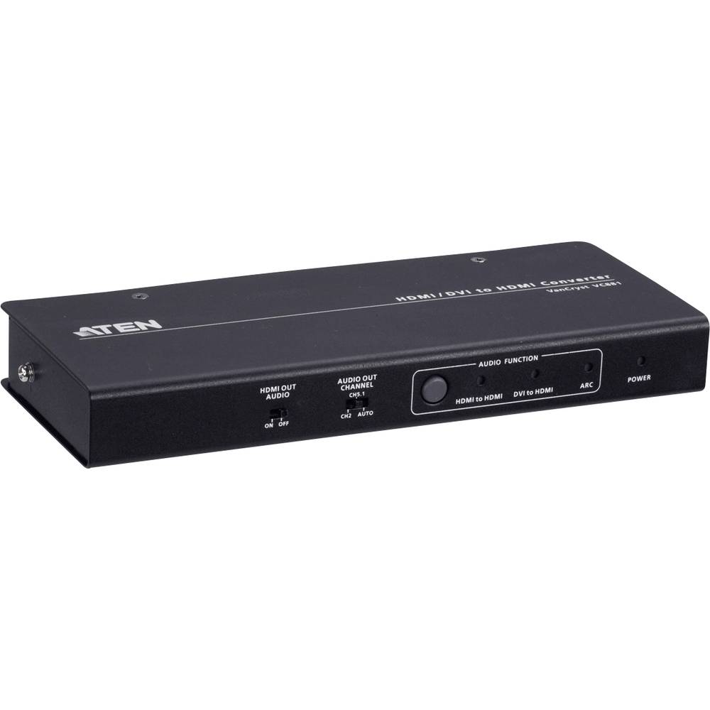 ATEN kabel Zásuvka HDMI-A, DVI-I 18+5 pólů zásuvka 0 m černá VC881 HDMI kabel