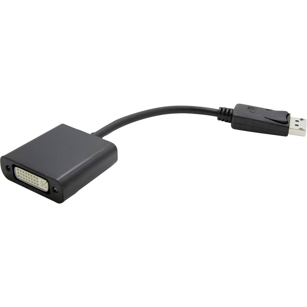 Value DisplayPort / DVI kabelový adaptér Konektor DisplayPort, DVI-D 24+1pol. zásuvka 0.15 m černá 12.99.3133 Kabel Disp