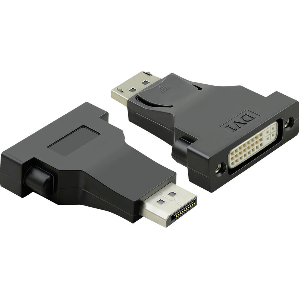 Value DisplayPort / DVI kabelový adaptér Konektor DisplayPort, DVI-D 24+1pol. zásuvka 0.15 m černá 12.99.3157 Kabel Disp