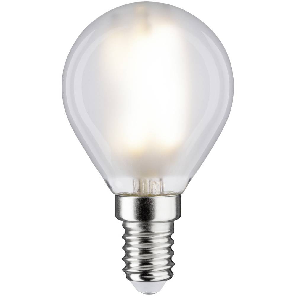 Paulmann 28728 LED Energetická třída (EEK2021) F (A - G) E14 kapkový tvar 5 W = 40 W neutrální bílá (Ø x v) 45 mm x 78 m