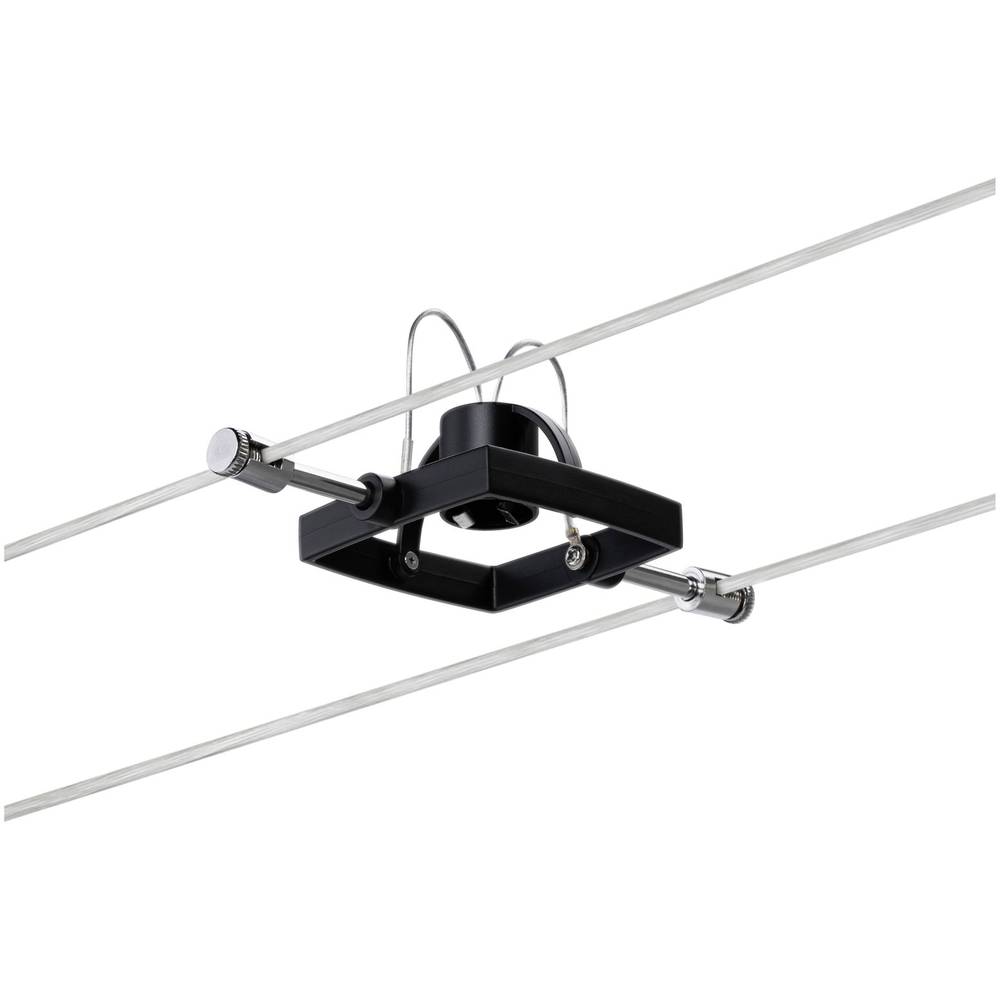 Paulmann Wire Spot MacII základní lankový systém GU5.3 LED černá (matná)