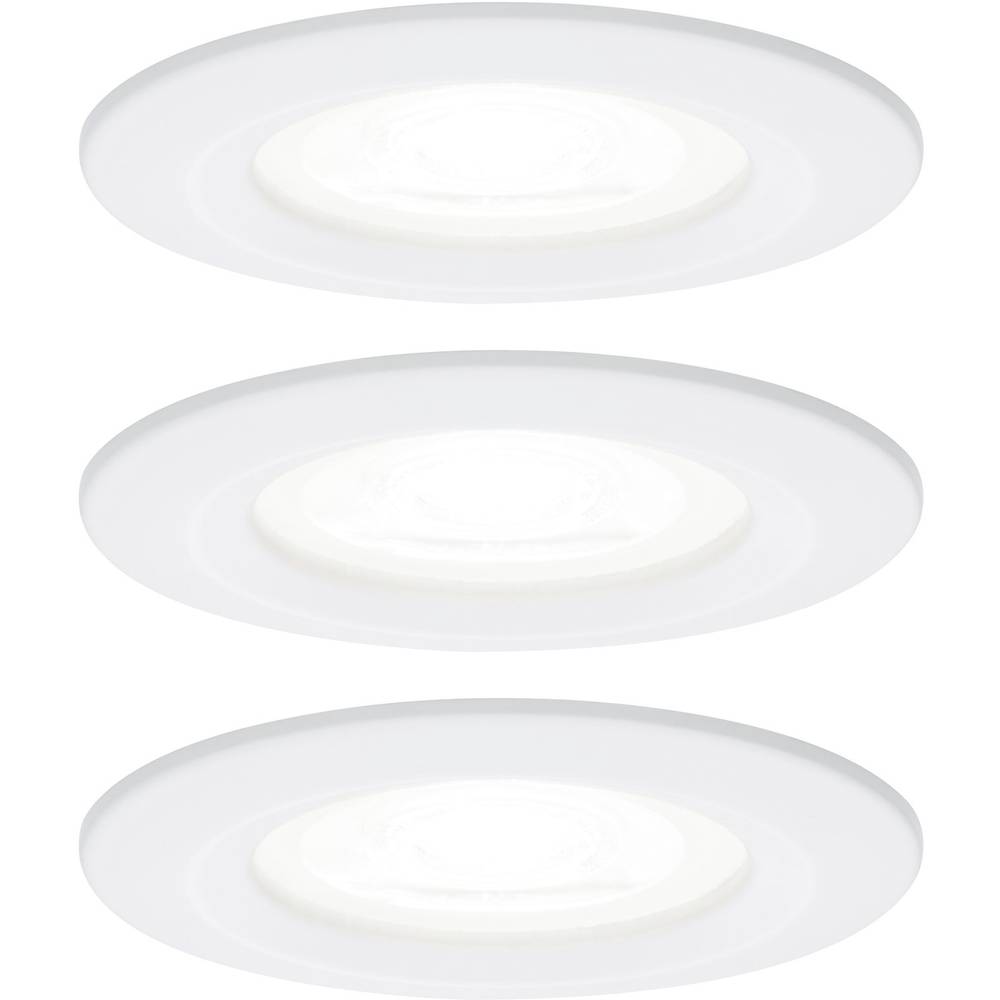 Paulmann 92980 LED vestavné svítidlo sada 3 ks LED GU10 19.5 W bílá (matná)