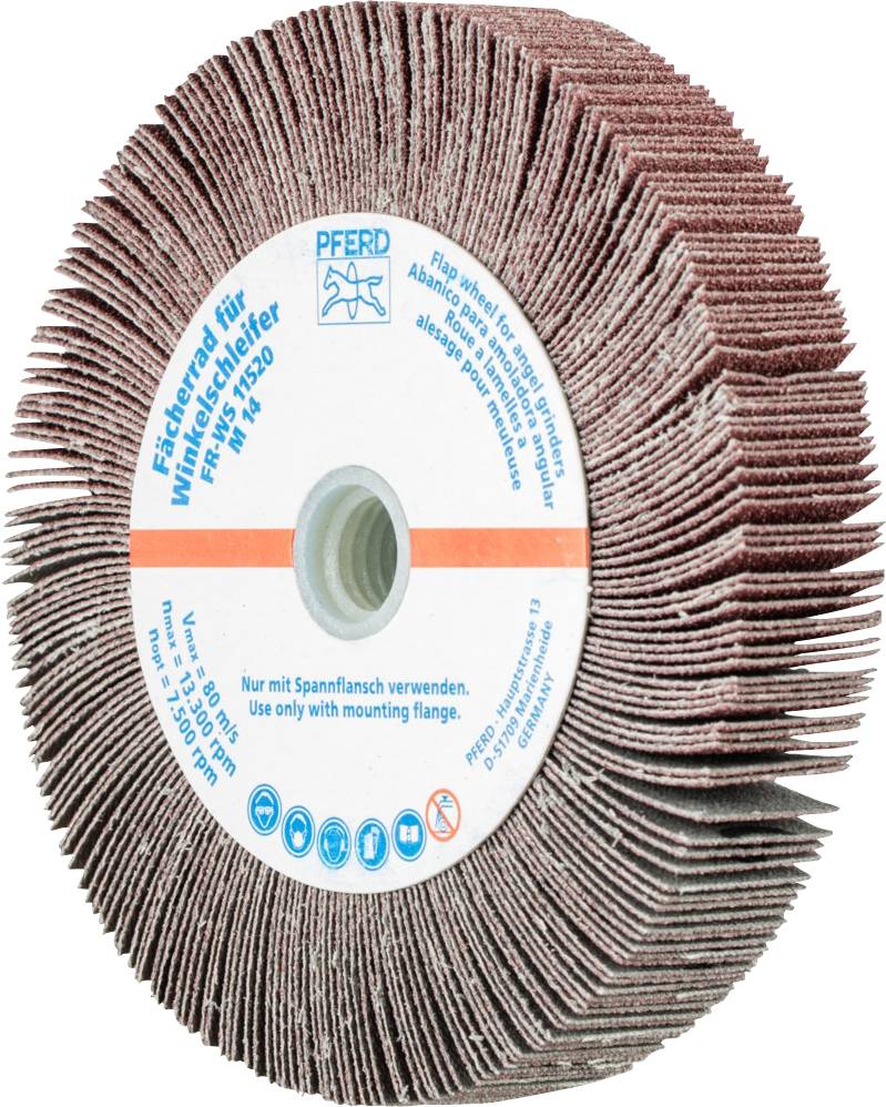 PFERD TOOLS 44781508 Lamellenový hlorid pro úhlové brusky Průměr 115 mm 2 ks