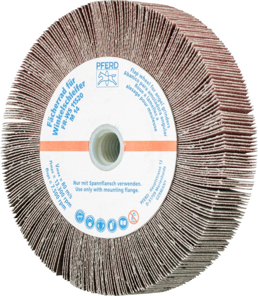 PFERD TOOLS 44781512 Lamellenový hlorid pro úhlové brusky Průměr 115 mm 2 ks