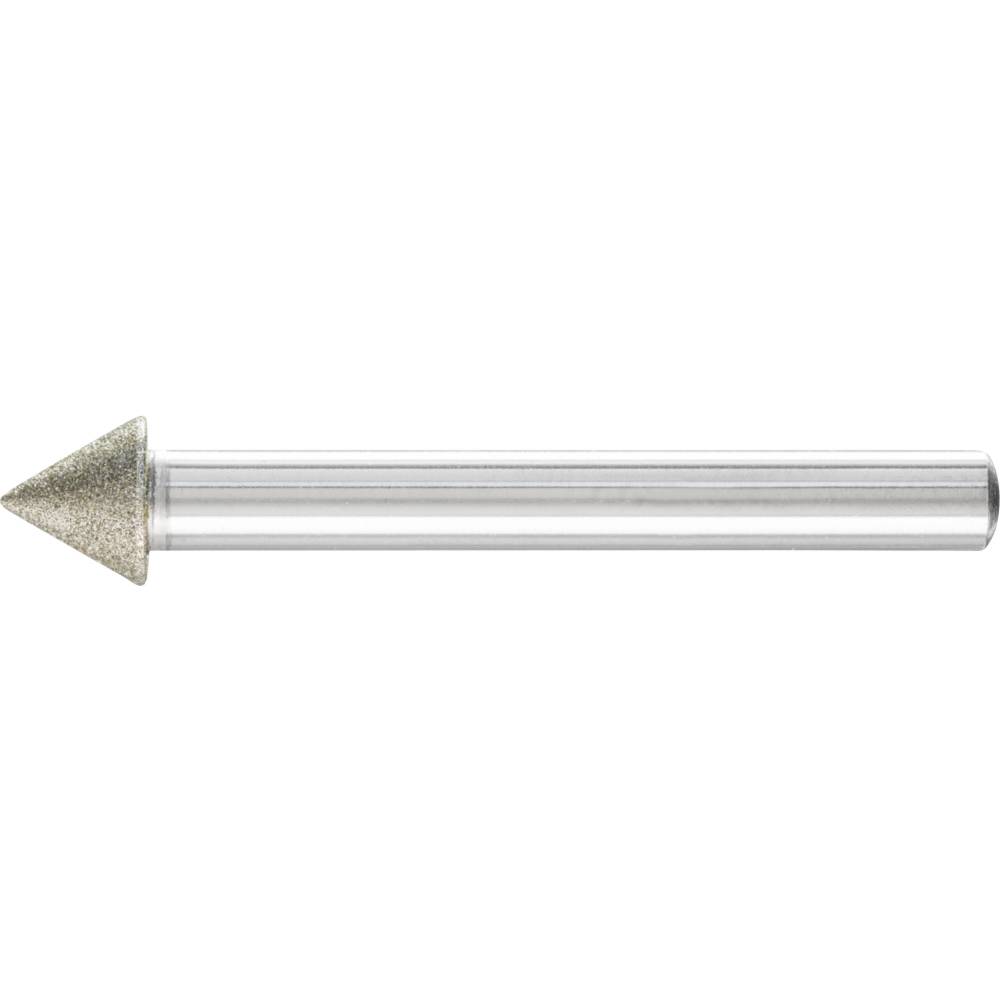 PFERD 36476106 Diamantový brusný kolík špičatý nástavec 10 x 9 mm Ø dříku 6 mm Průměr 10 mm 1 ks