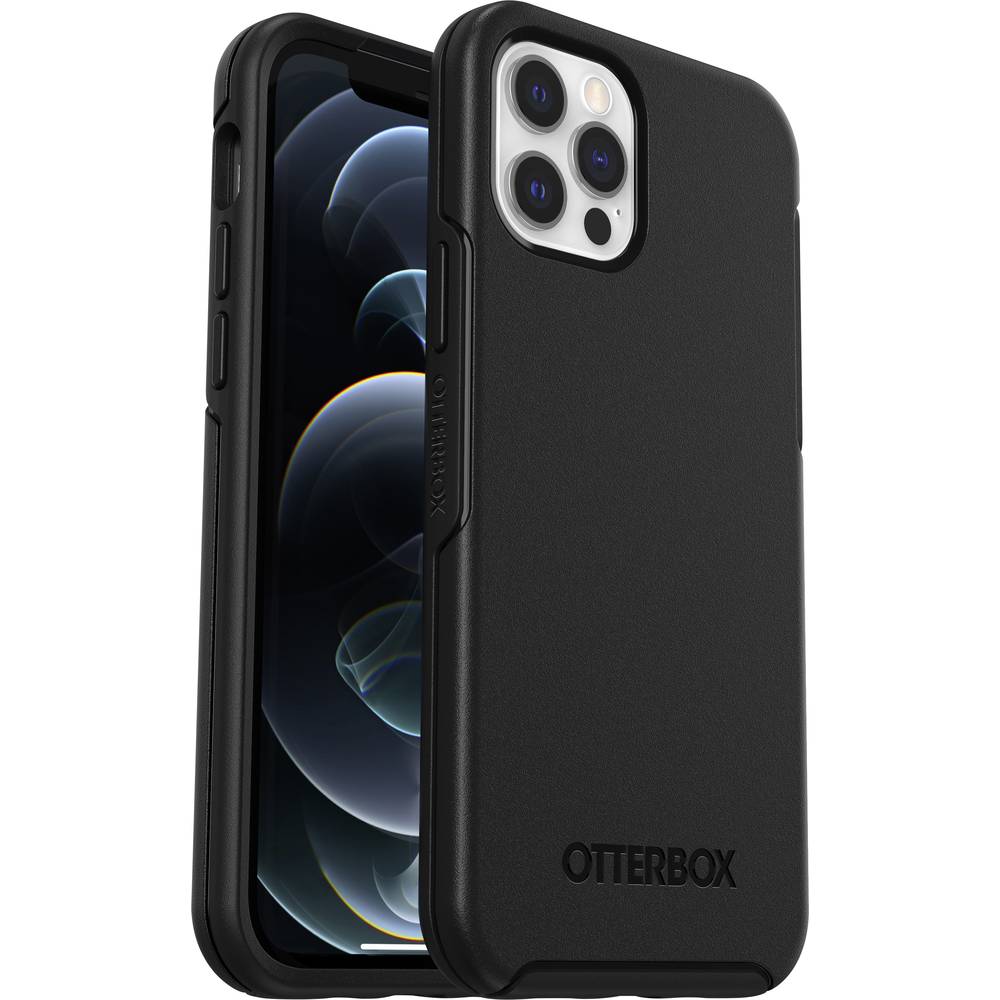Otterbox Symmetry - ProPack BULK zadní kryt na mobil Apple iPhone 12, iPhone 12 Pro černá Kompatibilní s MagSafe, odolné