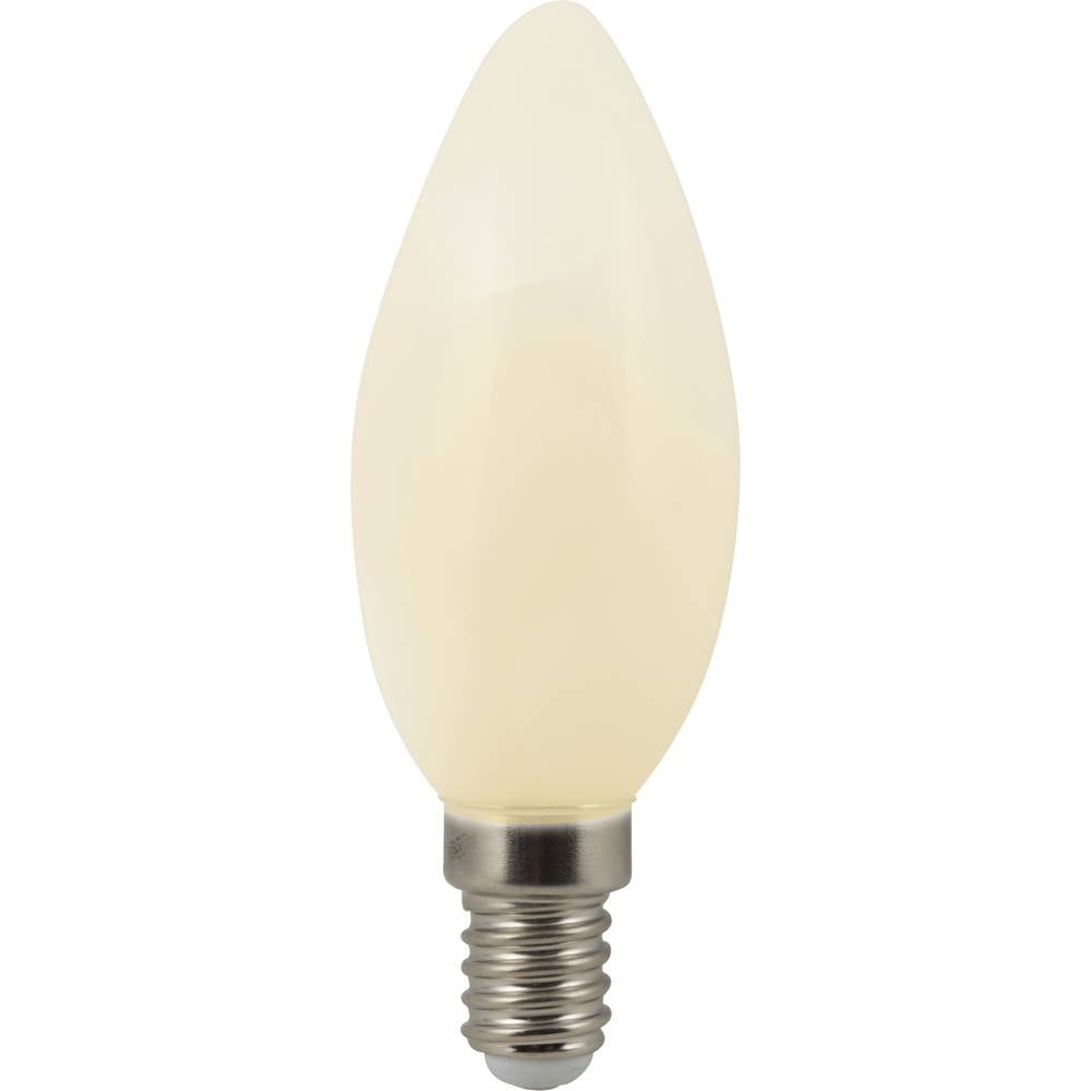 Heitronic 15027 LED Energetická třída (EEK2021) E (A - G) E14 svíčkový tvar 4 W = 35 W teplá bílá (Ø x d) 35 mm x 98 mm
