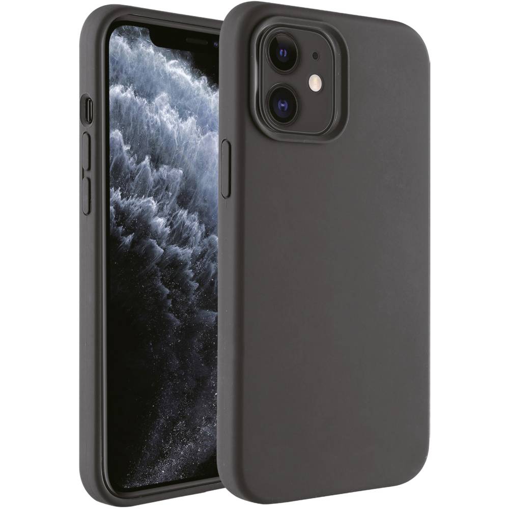Vivanco Hype zadní kryt na mobil Apple iPhone 12, iPhone 12 Pro černá indukční nabíjení, odolné vůči stříkající vodě, od