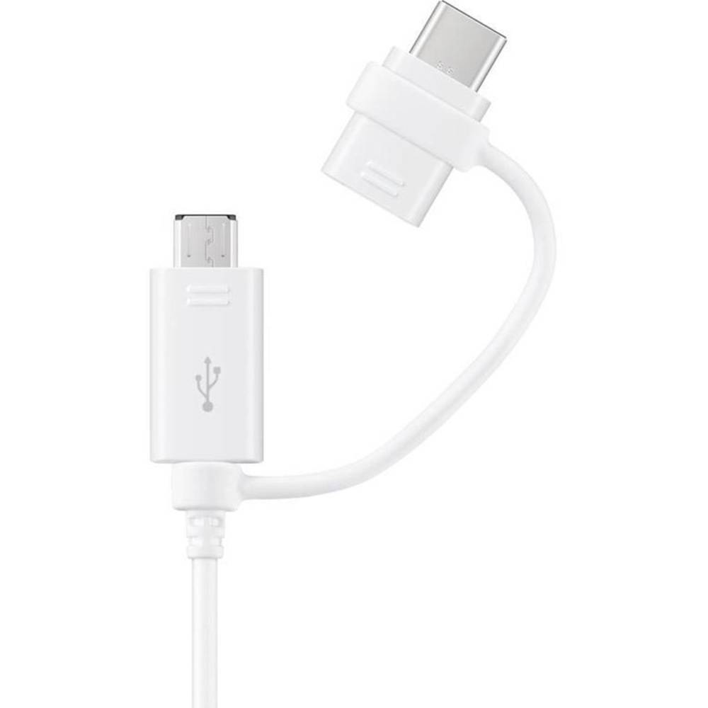 Samsung pro mobilní telefon kabel [1x USB - 1x microUSB, USB-C® zástrčka] 1.50 m USB, microUSB, USB-C®