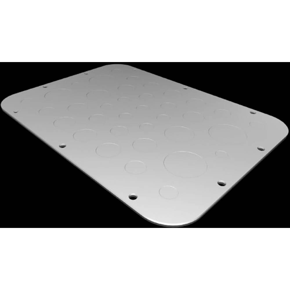 Rittal AX 2575.100 přírubová deska (d x š) 221 mm x 301 mm ocelový plech šedá 1 ks