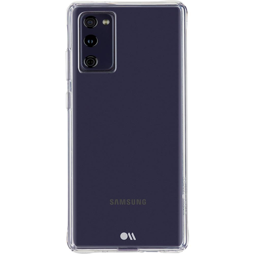 Case-Mate Tough zadní kryt na mobil Samsung Galaxy S20 FE, Galaxy S20 FE (5G) transparentní