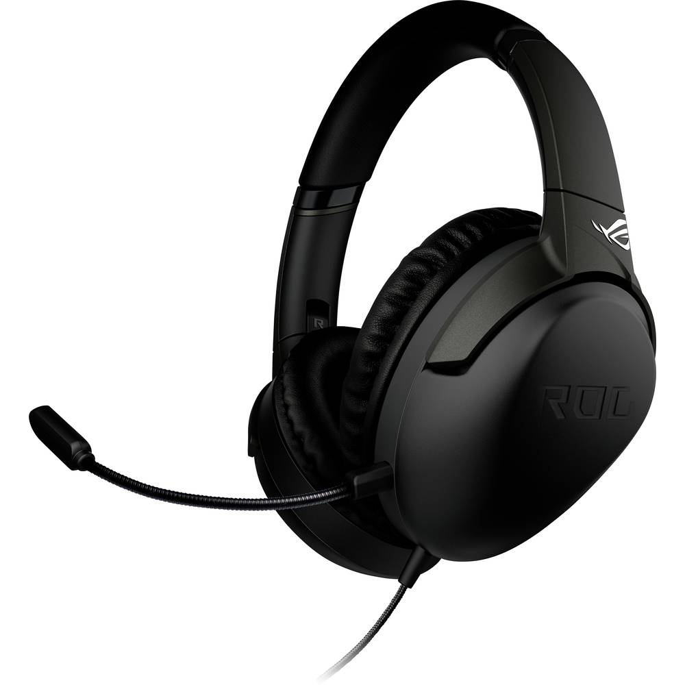 Asus ROG Strix Go Gaming Sluchátka Over Ear kabelová stereo černá Redukce šumu mikrofonu, Potlačení hluku regulace hlasi