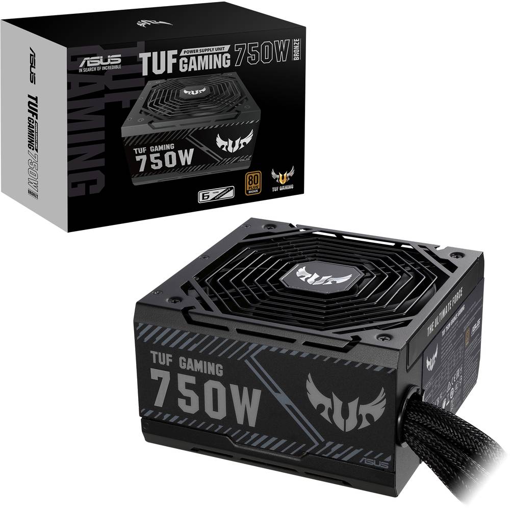 Asus TUF Gaming 750B PC síťový zdroj 750 W ATX 80 PLUS® Bronze