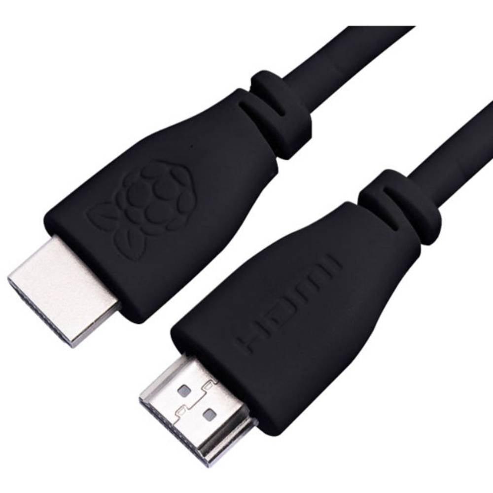 Raspberry Pi® CPRP010-B HDMI kabel Raspberry Pi [1x HDMI zástrčka - 1x HDMI zástrčka] 1.00 m černá