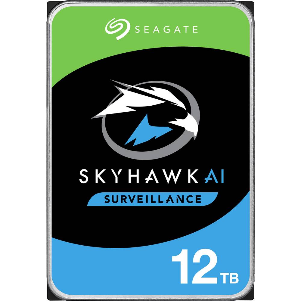 Seagate SkyHawk™ AI 12 TB interní pevný disk 8,9 cm (3,5) SATA 6 Gb/s ST12000VE001