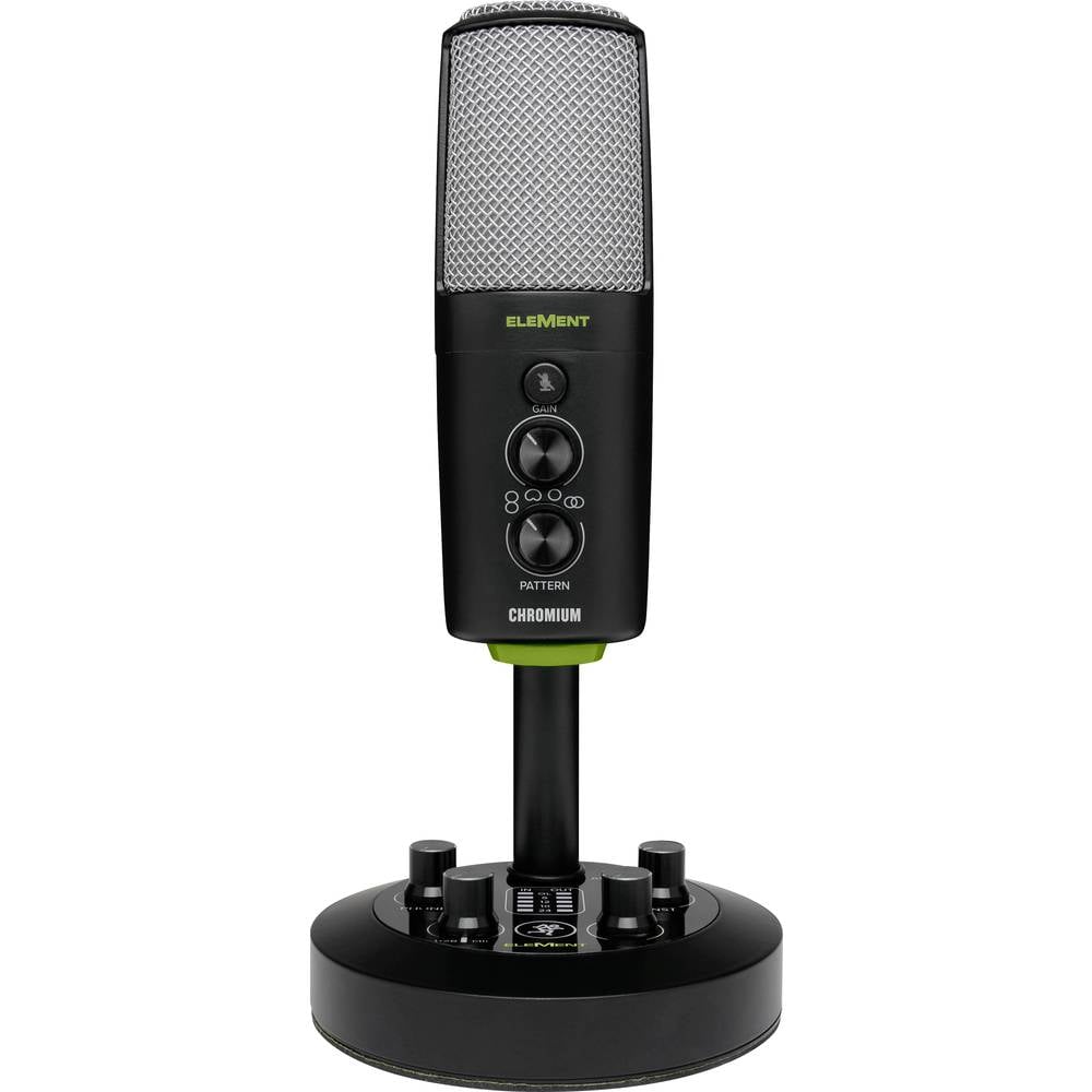 Mackie CHROMIUM USB studiový mikrofon kovový kryt, stojan, vč. kabelu