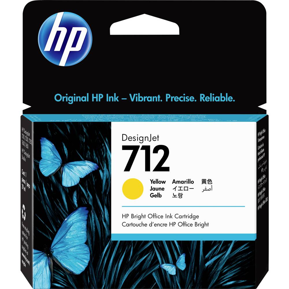 HP Inkoustová kazeta 712 originál Single žlutá 3ED69A