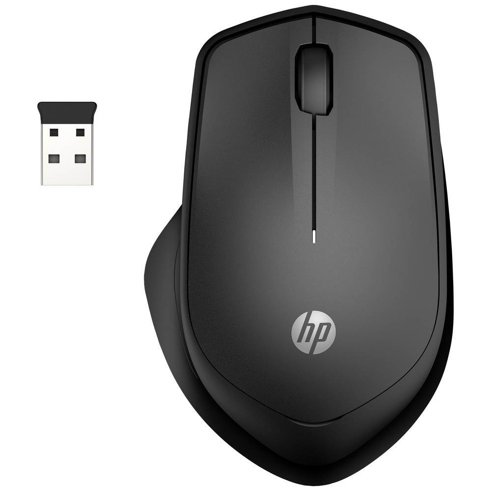 HP 280 drátová myš bezdrátový černá 3 tlačítko