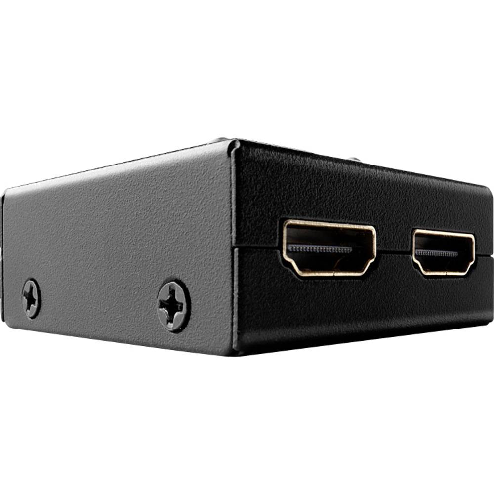 LINDY 2 Port HDMI 18G Bidirektionaler Switch 2 porty HDMI přepínač 3840 x 2160 Pixel