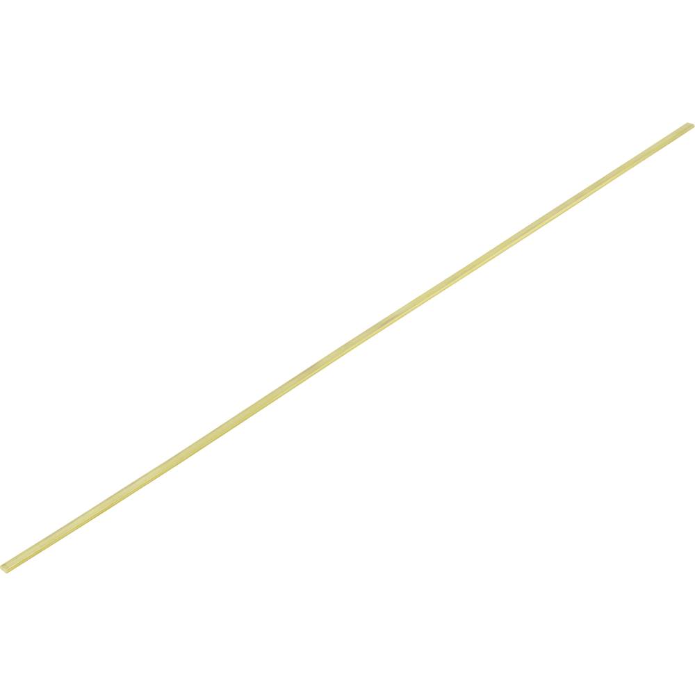 mosaz plochá hrana tyčový profil (d x š x v) 500 x 5 x 2 mm 1 ks