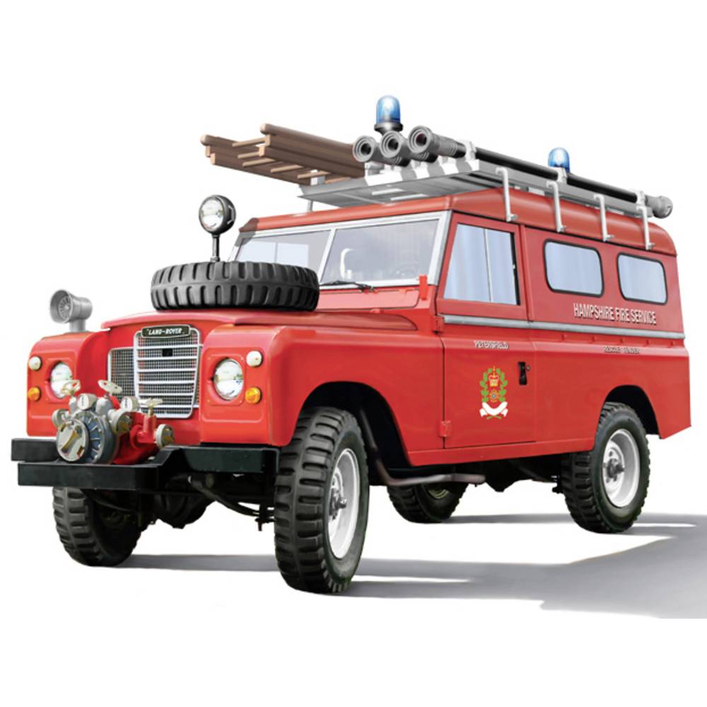 Italeri 3660 Land Rover Fire Truck model auta, stavebnice 1:24