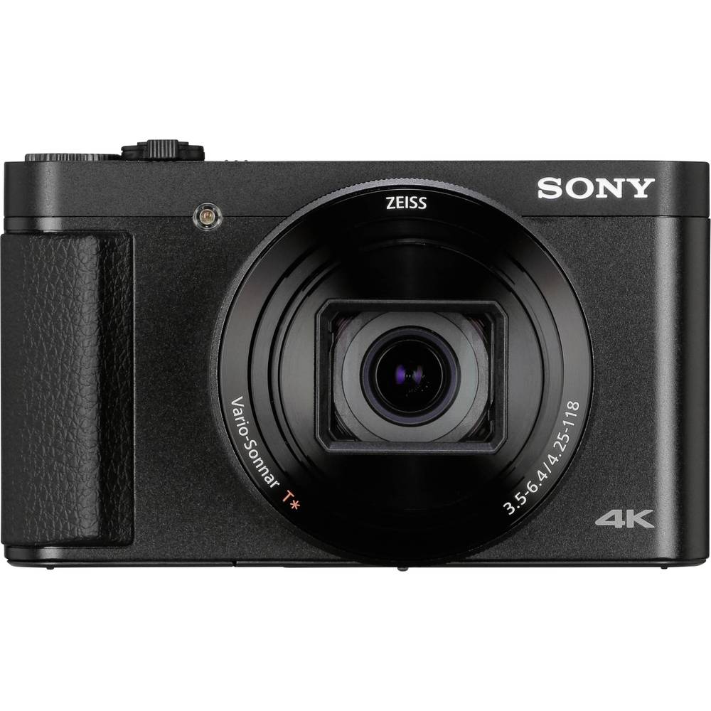 Sony NULL digitální fotoaparát Zoom (optický): 28 x černá blesk 4K video, stabilizace obrazu, Bluetooth, Full HD videozá